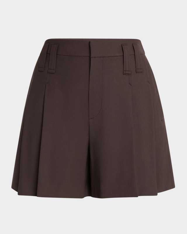 Tropical Wool Formal Shorts